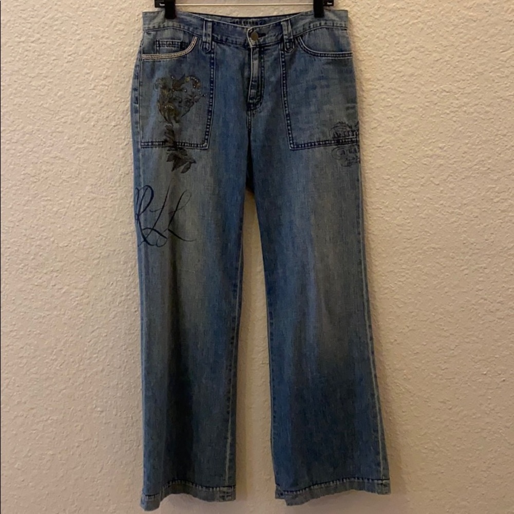 Ralph Lauren Jeans Wide Leg Sz 6